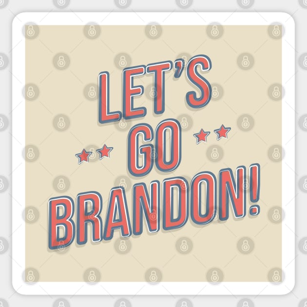 Let's Go Brandon! Sticker by Sanford Studio